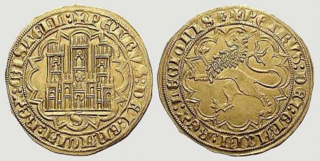 primeras monedas de oro